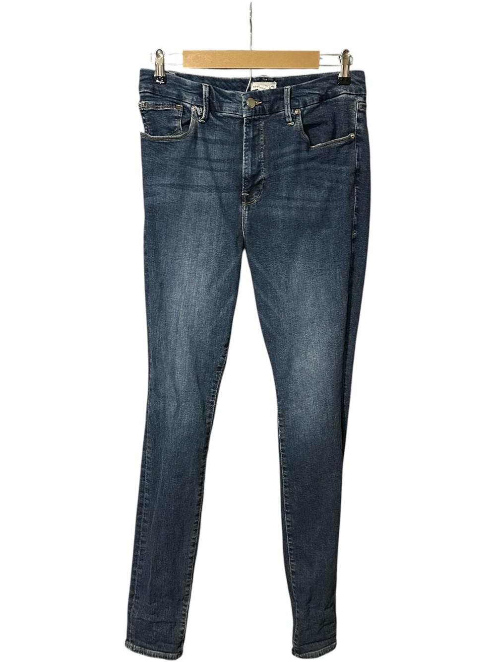 Good American Good Legs Skinny Jeans Blue Size 14/32